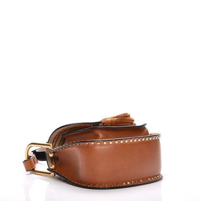 Chloe Calfskin Mini Hudson Shoulder Bag Caramel 7 of 13