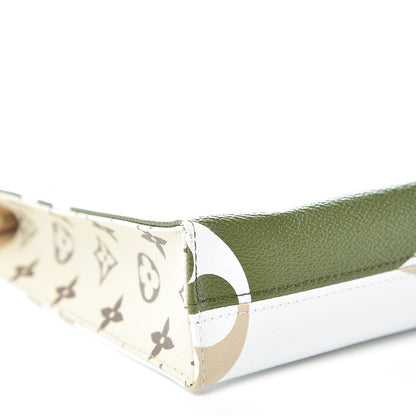 Louis Vuitton Monogram Giant Toiletry Pouch 26 Kaki 5 of 9