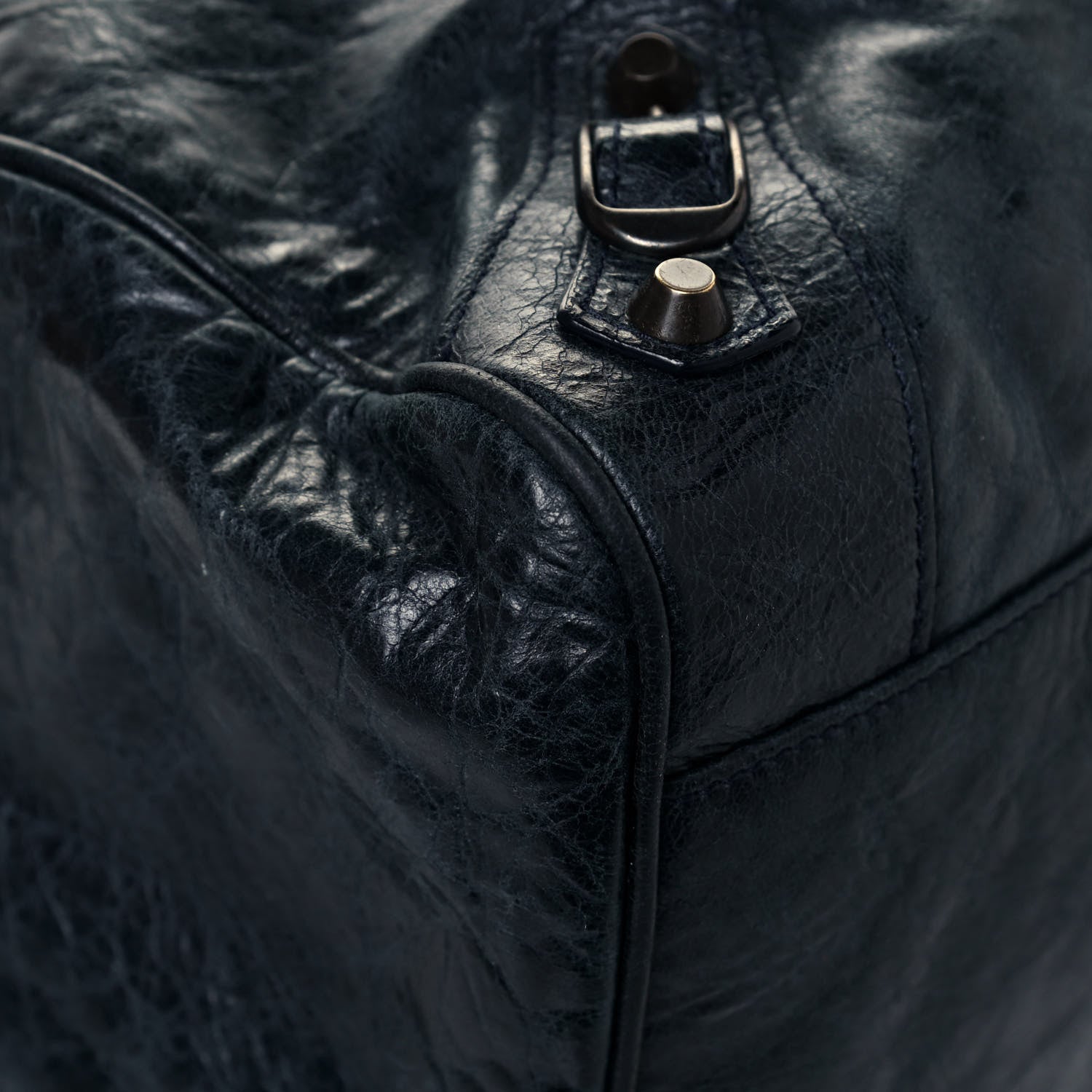 Balenciaga Agneau Classic Hardware Velo Dark Night 8 of 14