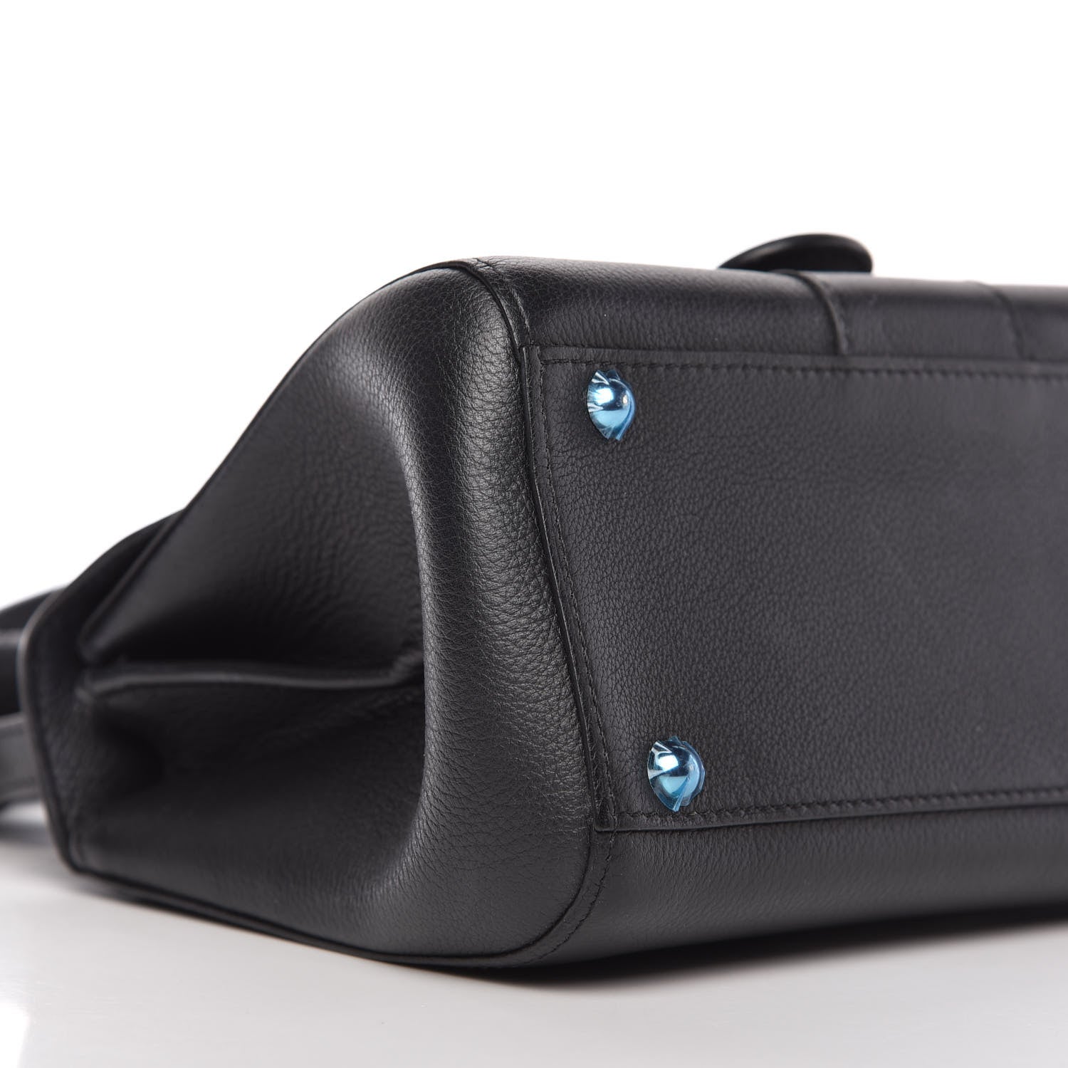 Delvaux Calfskin Mini Brillant Satchel Black 6 of 9