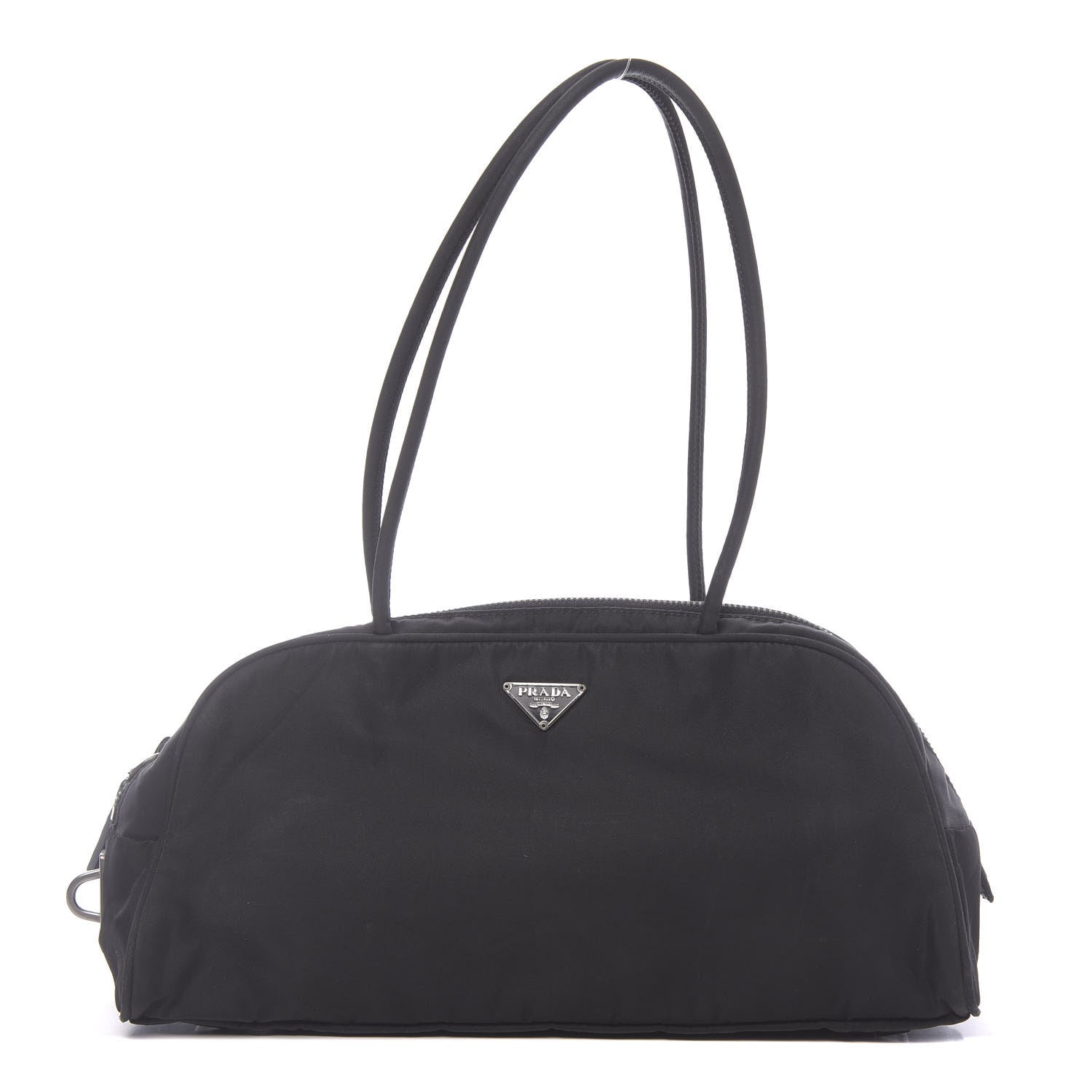 Prada Tessuto Nylon Shoulder Bag Black 1 of 9