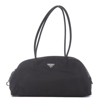 Prada Tessuto Nylon Shoulder Bag Black 1 of 9