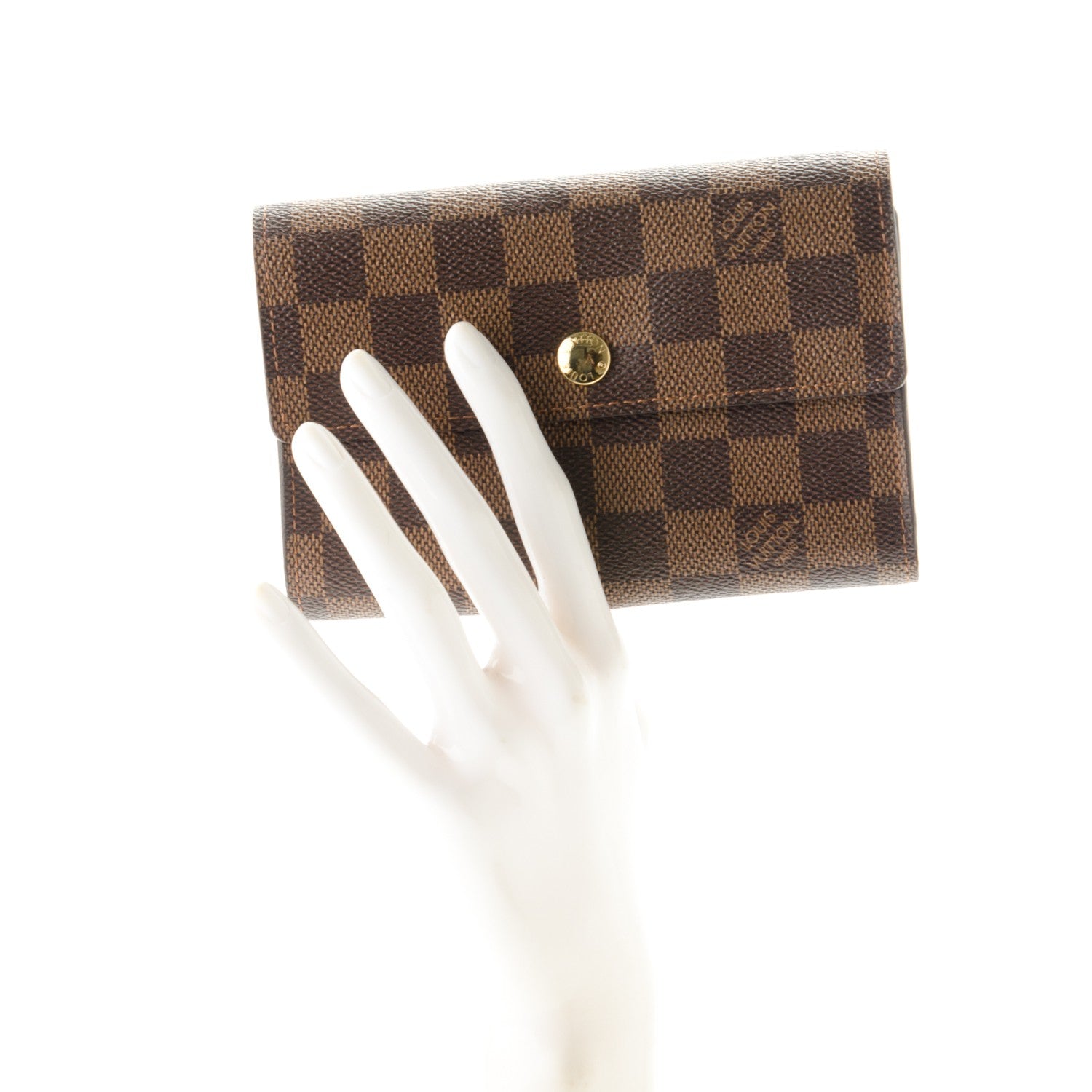 Louis Vuitton Damier Ebene Alexandra Wallet 2 of 7