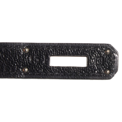 Hermes Chevre de Coromandel Birkin 40 Black 7 of 20