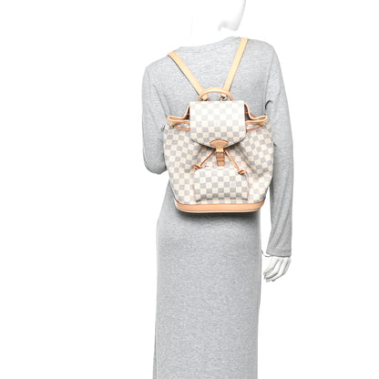 Louis Vuitton Damier Azur Montsouris PM 2 of 9