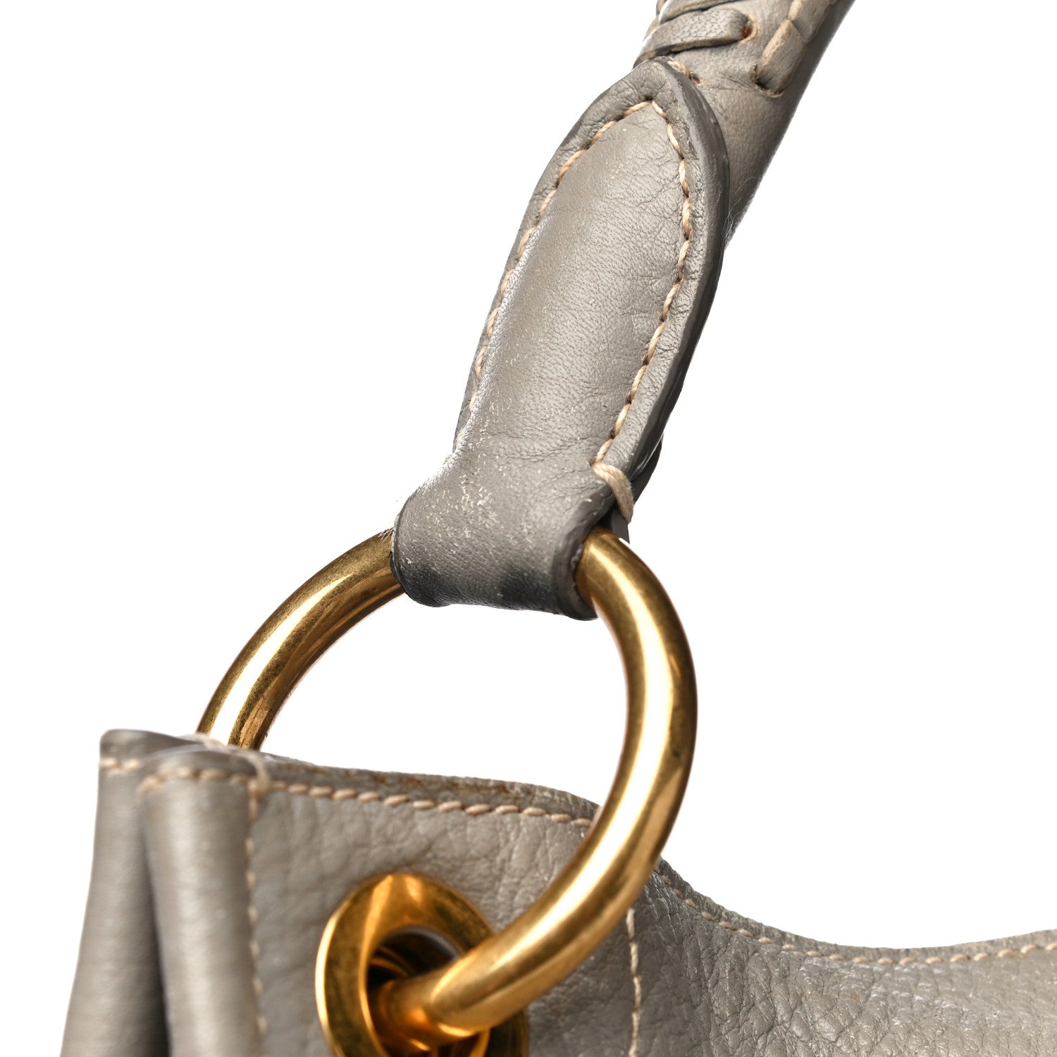 Prada Vitello Daino Shoulder Bag Argilla 22 of 29