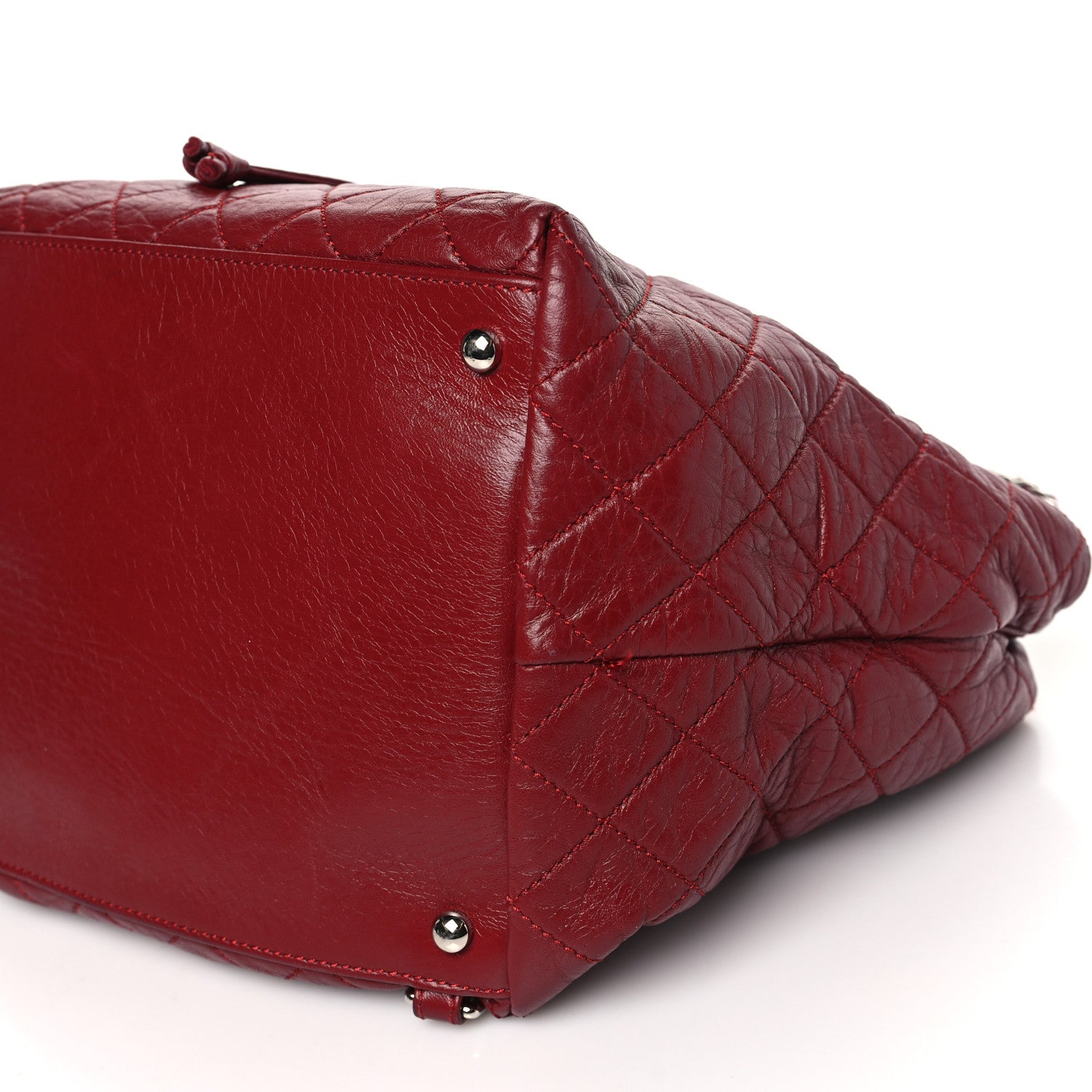 Chanel Lambskin Quilted Beijing Backpack Red 11 of 12