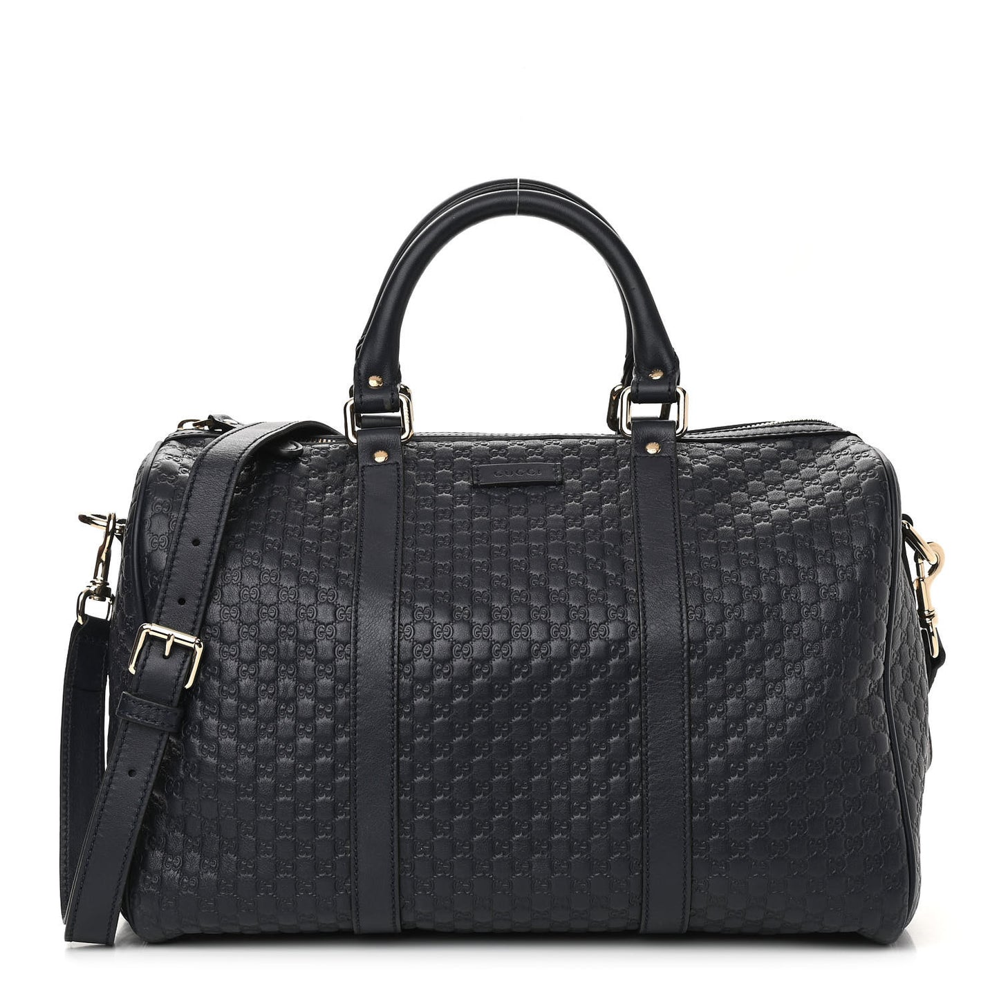 Microguccissima Medium Boston Navy