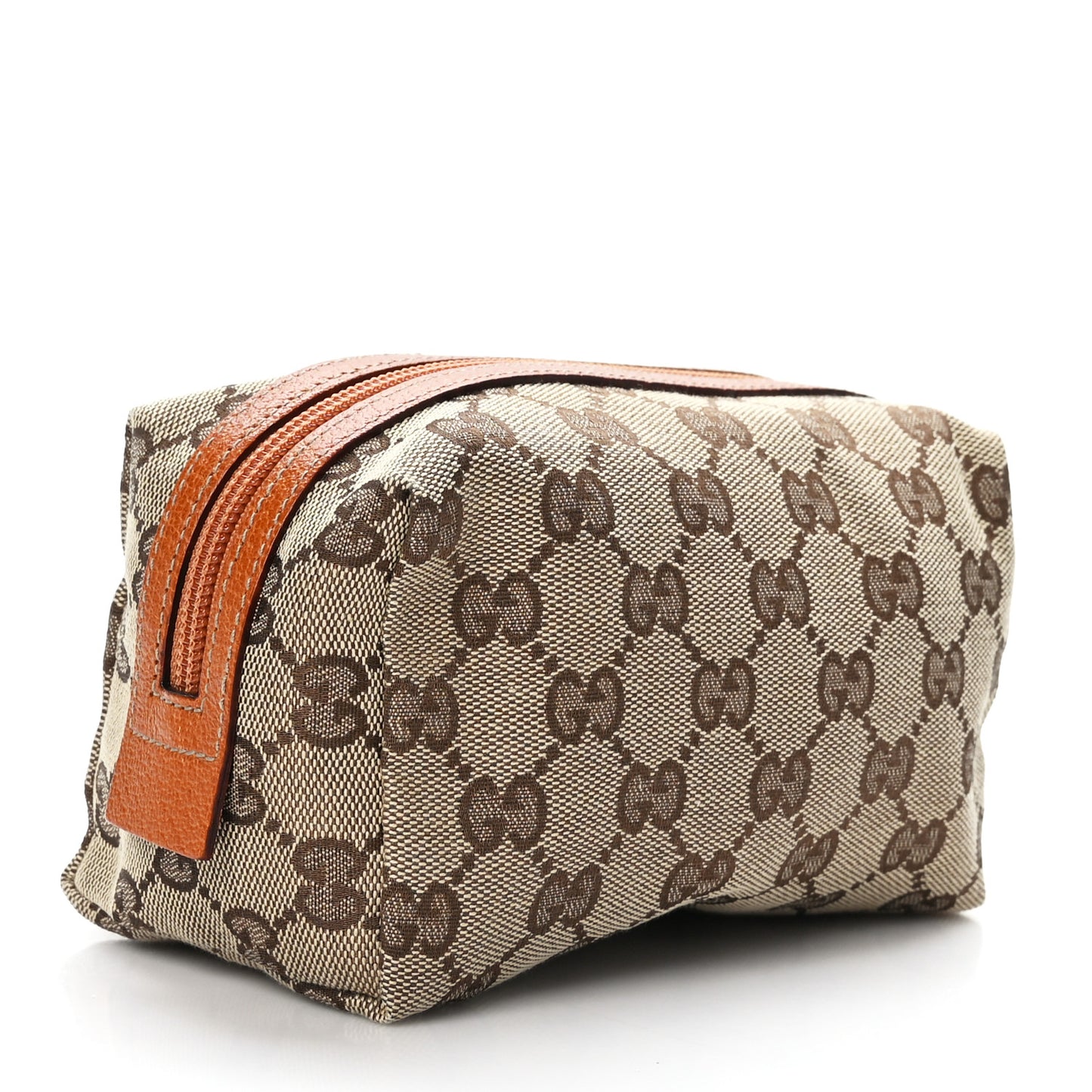 Monogram Large Cosmetic Case Orange