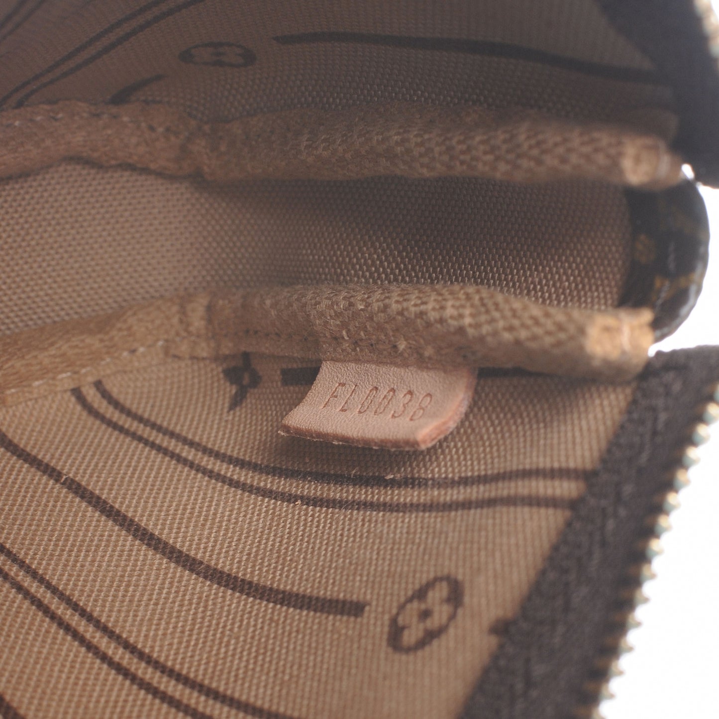 Monogram Complice Trunks and Bags Mini Pochette Accessories Beige