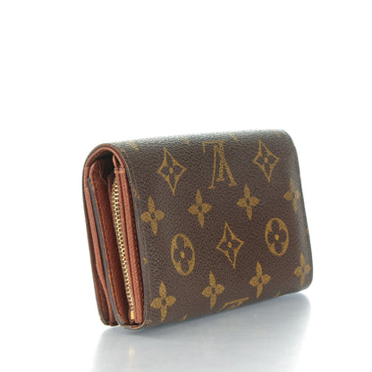 Louis Vuitton Monogram Porte-Monnaie Tresor Wallet 3 of 9