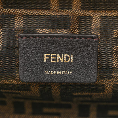 Fendi Shiny Nappa Small Fendi First Caramello 6 of 11