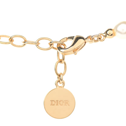 Christian Dior Pearl 30 Montaigne Choker Necklace Gold 4 of 4
