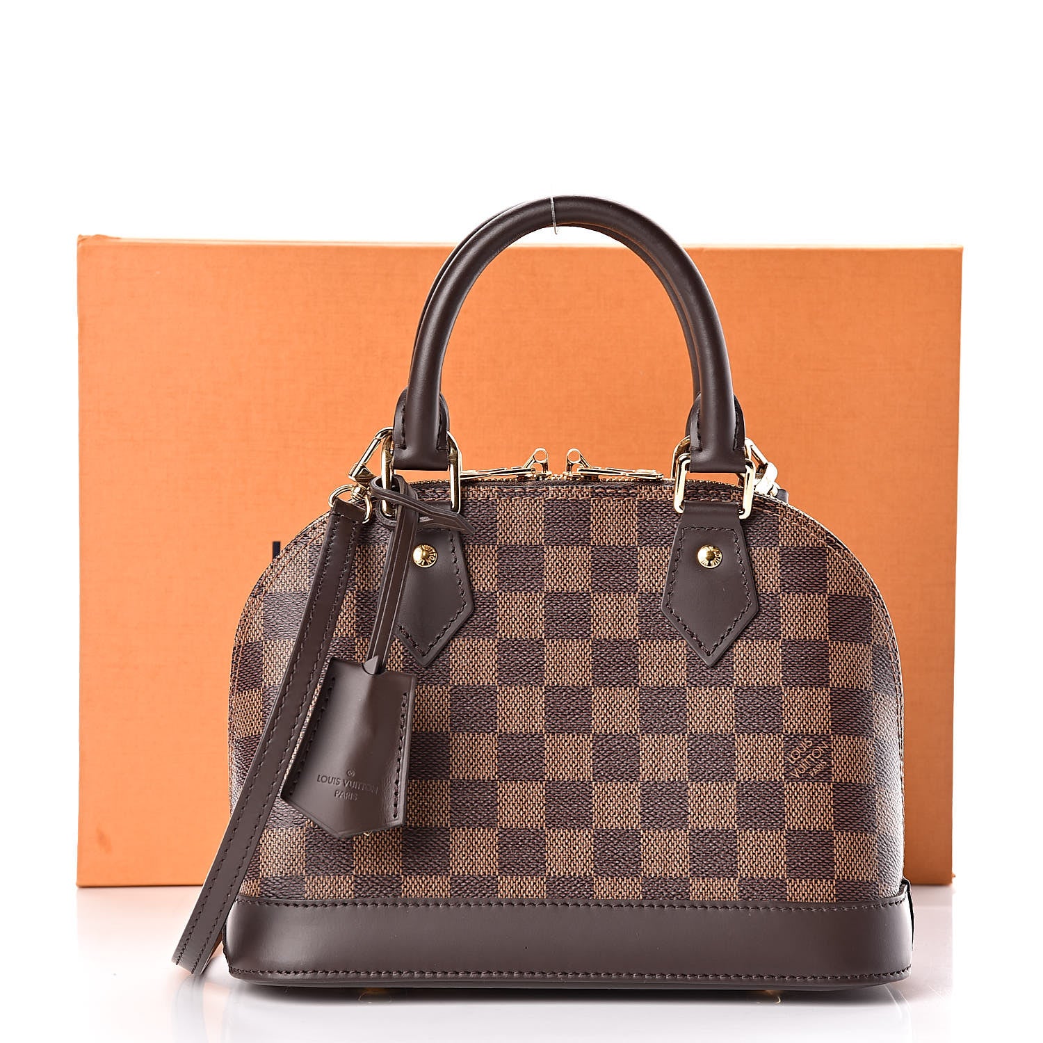 Louis Vuitton Damier Ebene Alma BB 9 of 9