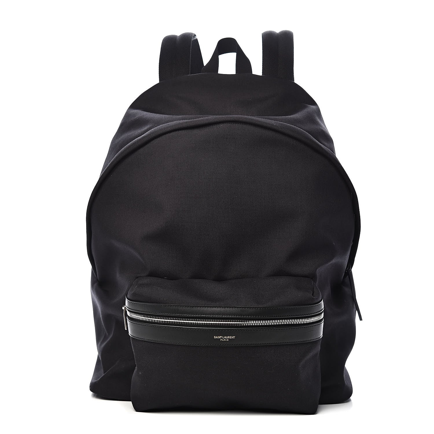 Saint Laurent Canvas Nylon Giant City Backpack Black 1 of 11