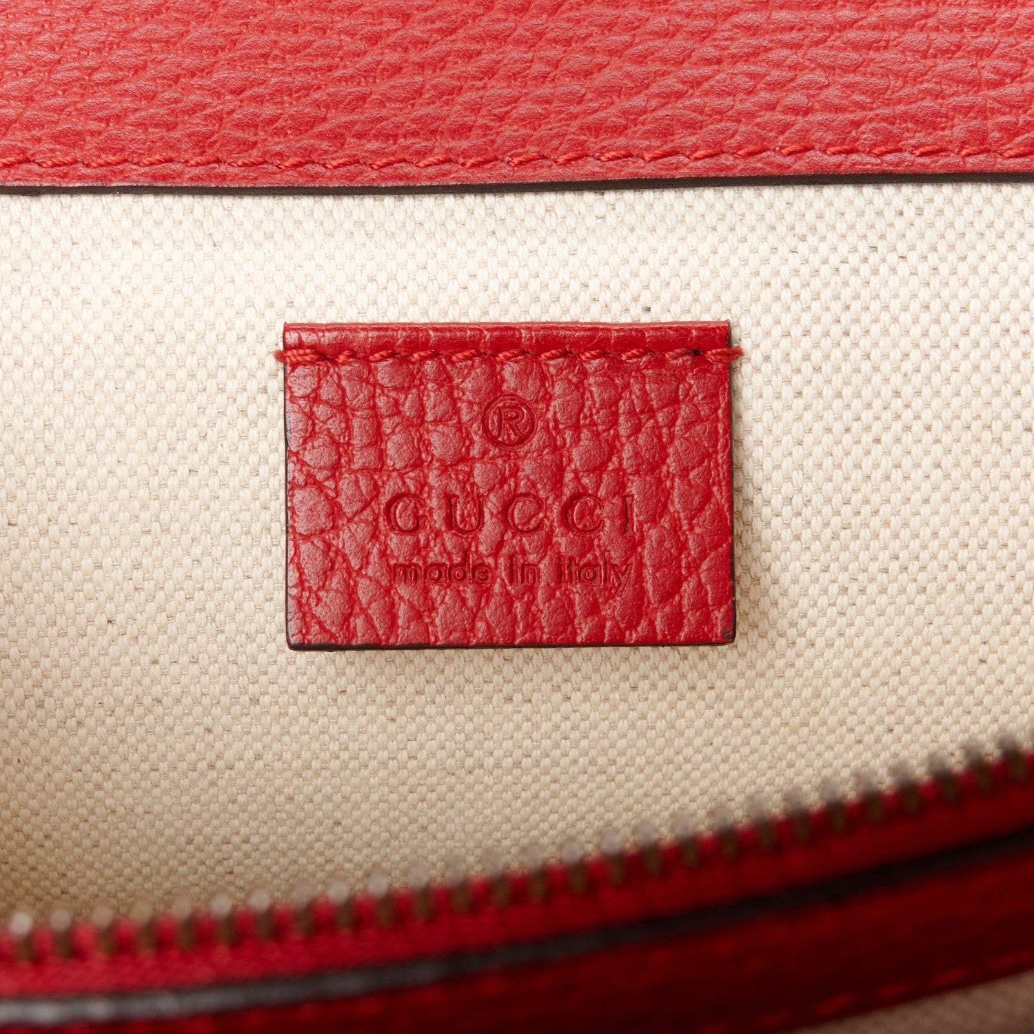 Gucci Dollar Calfskin Swarovski Crystal Small Dionysus Shoulder Bag Hibiscus Red 6 of 11