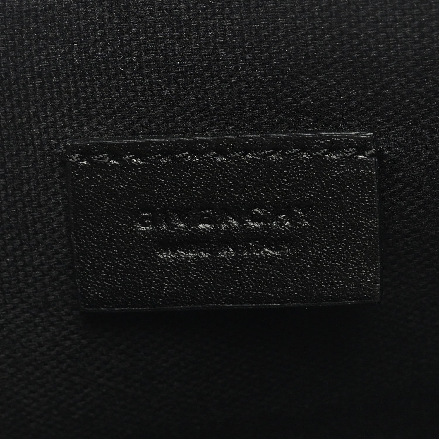 Givenchy Smooth Calfskin Star Small Zip Pouch Black Red 6 of 6