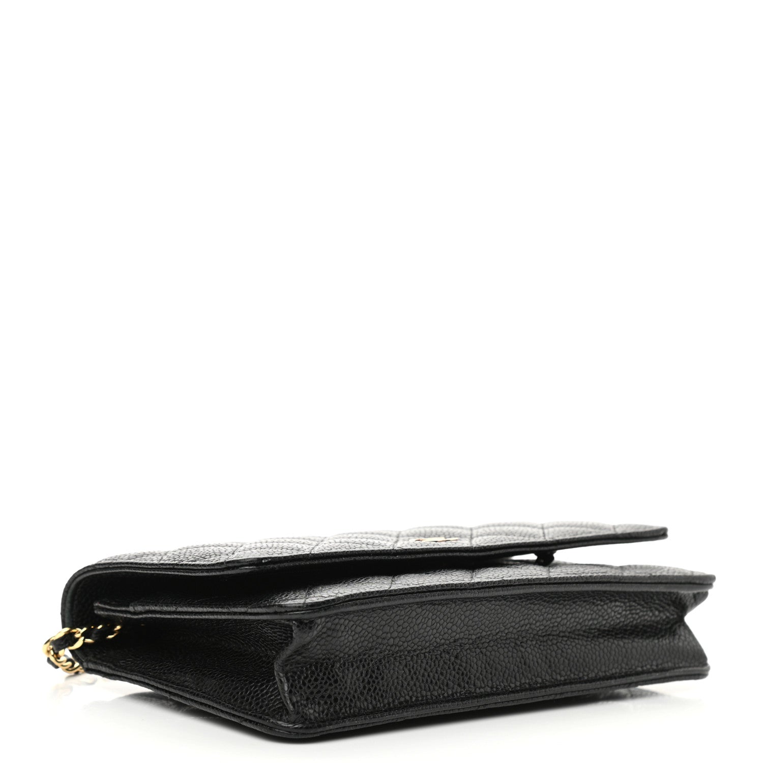 Chanel Caviar Quilted Wallet On Chain WOC Black 4 of 12