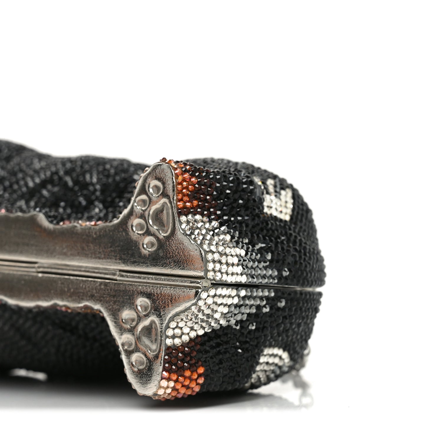 Crystal Romeo Dachshund Minaudiere Clutch