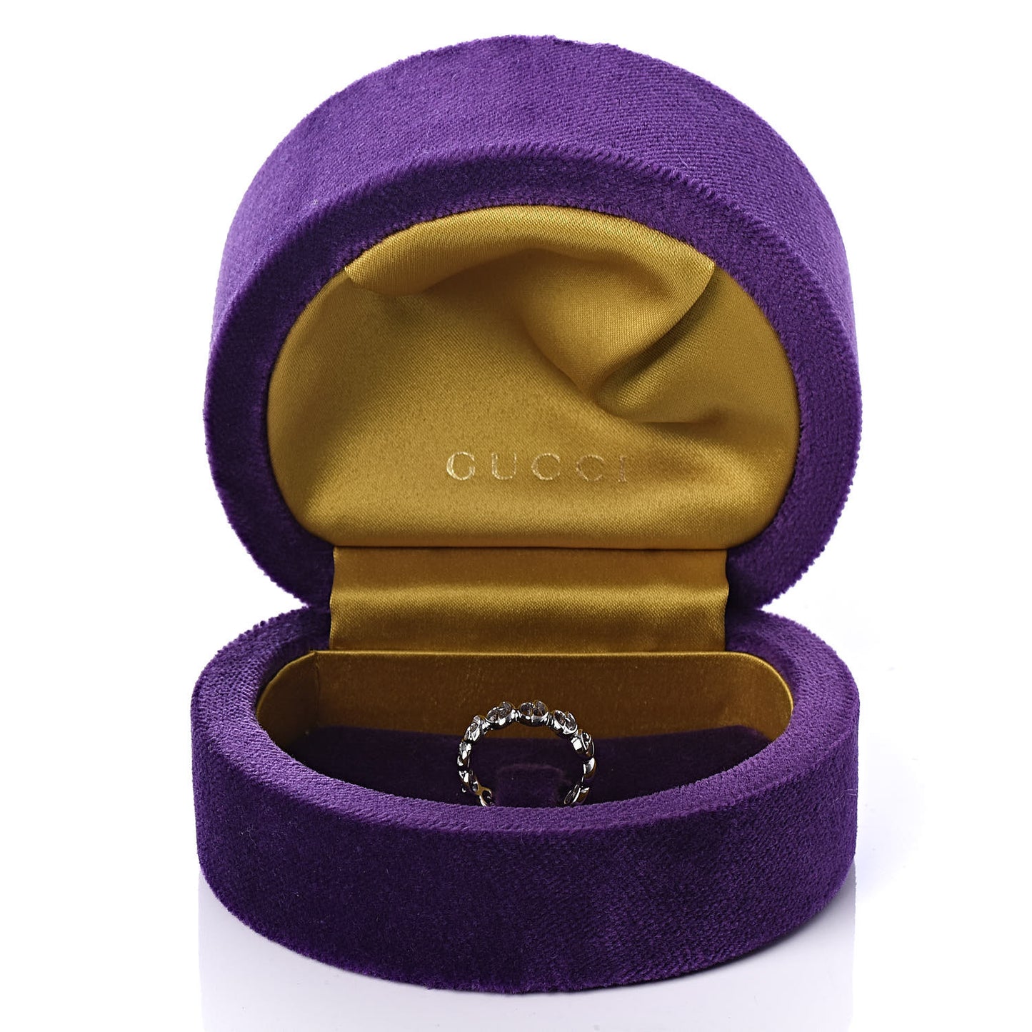 18K White Gold 5mm 1973 Band Ring 48 4.5