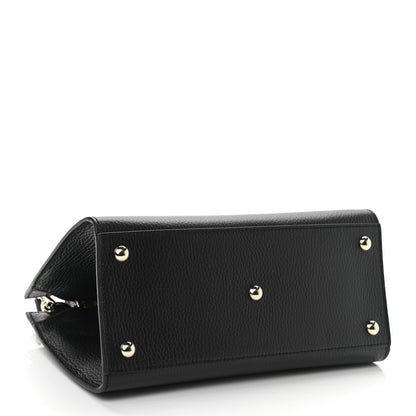 Gucci Dollar Calfskin Medium Soho Top Handle Satchel Black 4 of 10