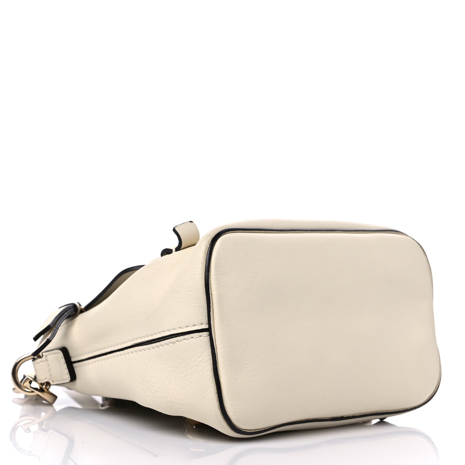 Chloe Suede Calfskin Mini Faye Backpack Off White 4 of 9
