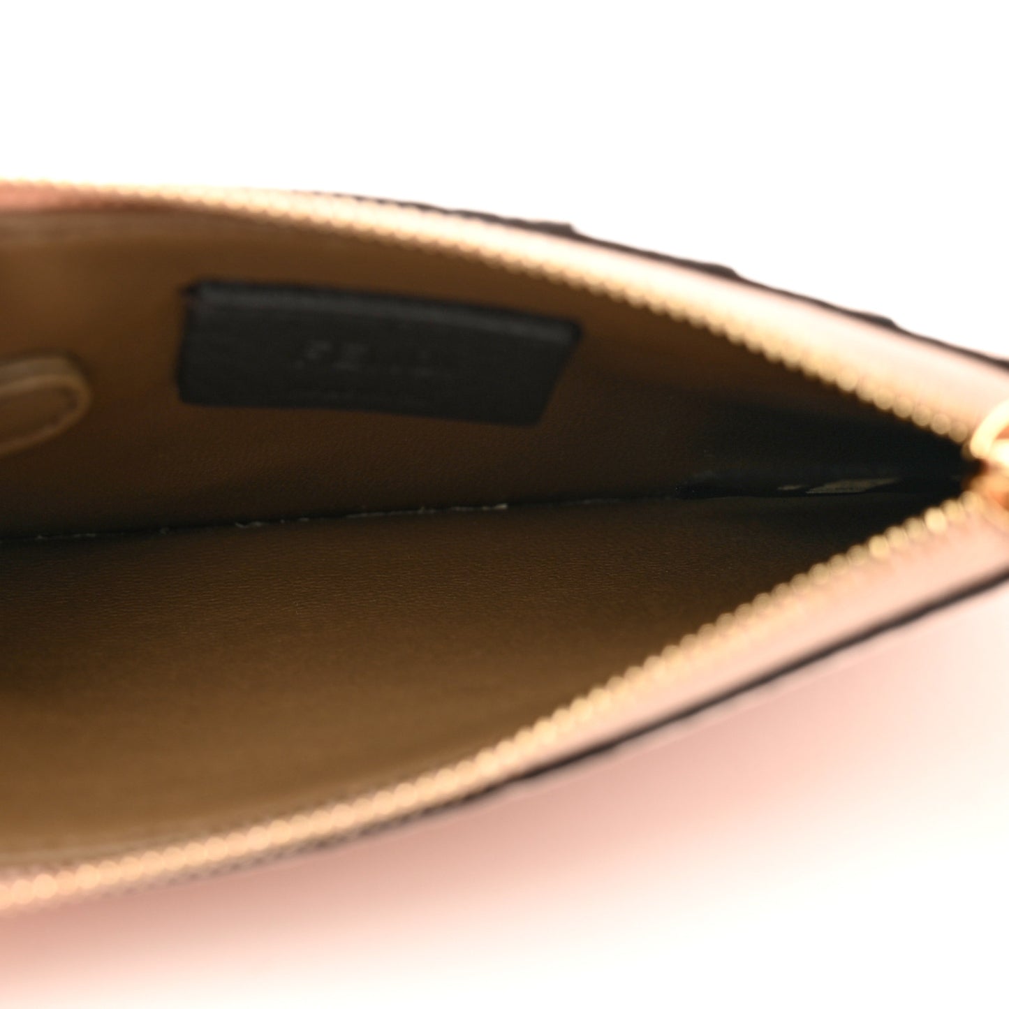 Cuoio Romano Vitello Grace Key Case Pouch Cipria Fango