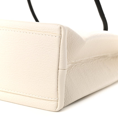 Balenciaga Calfskin Logo XXS Shopping Tote White 10 of 10