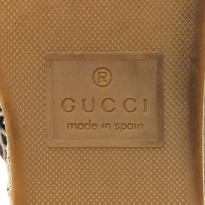 Gucci Nappa Matelasse GG Marmont Espadrille Slippers 37.5 Black 7 of 10