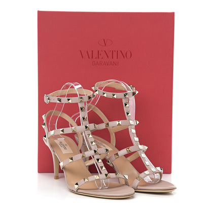 Valentino Garavani Nappa Rockstud Gladiator 70mm Sandals 38 Poudre 8 of 8