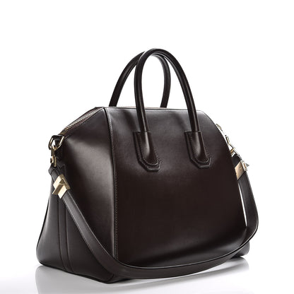 Givenchy Smooth Calfskin Medium Antigona Dark Brown 4 of 12