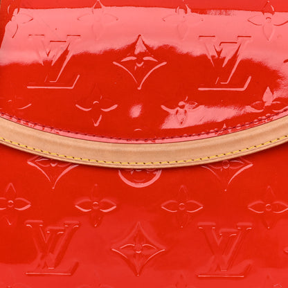 Louis Vuitton Vernis Biscayne Bay PM Rouge 9 of 12