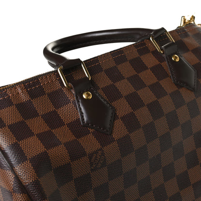 Louis Vuitton Damier Ebene Speedy Bandouliere 30 11 of 18