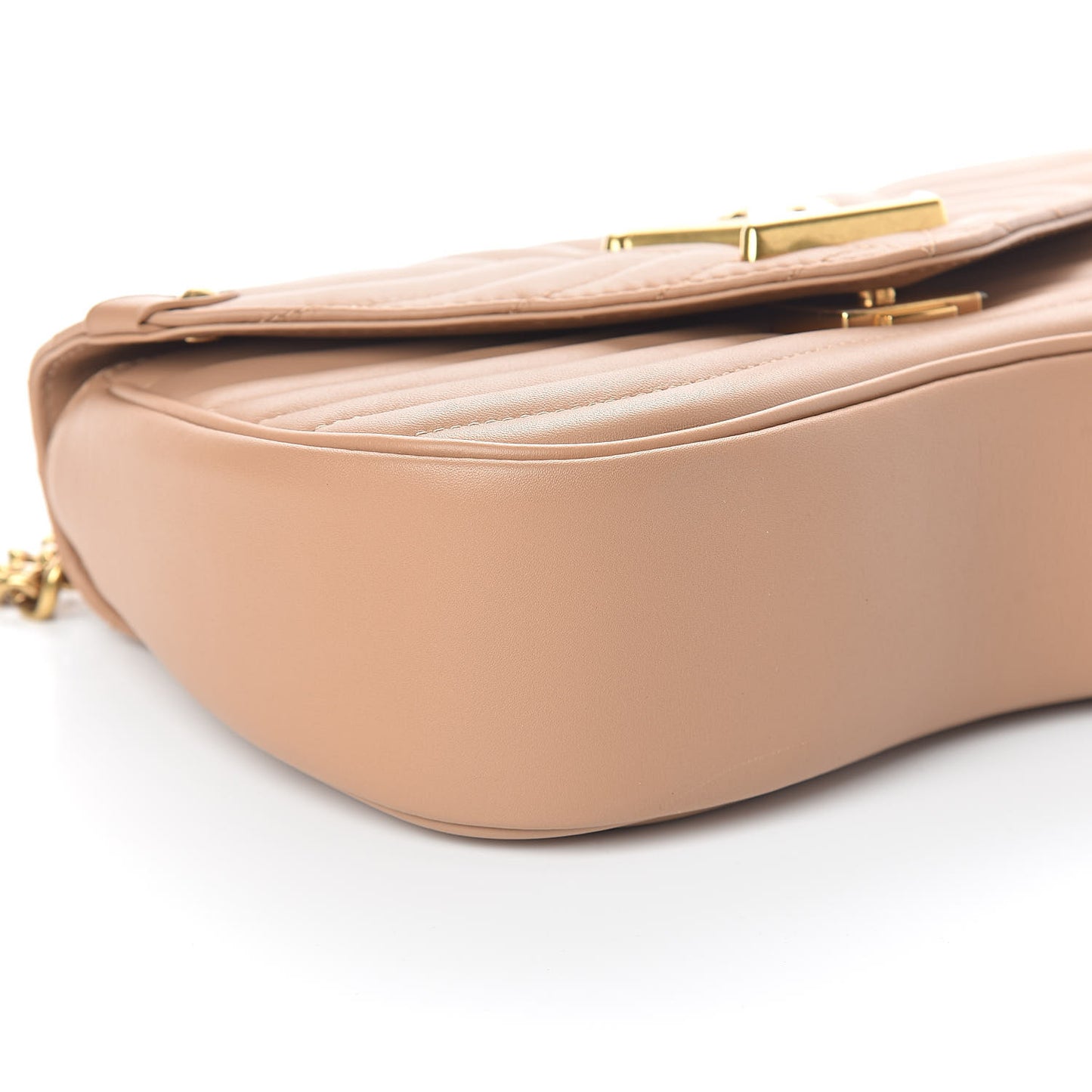 Calfskin New Wave Chain MM Noisette