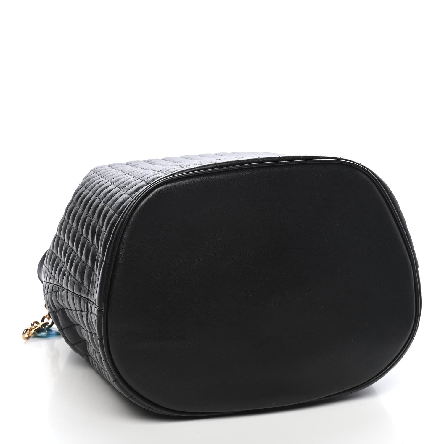 Celine Calfskin Quilted Small C Backpack Black 4 of 9