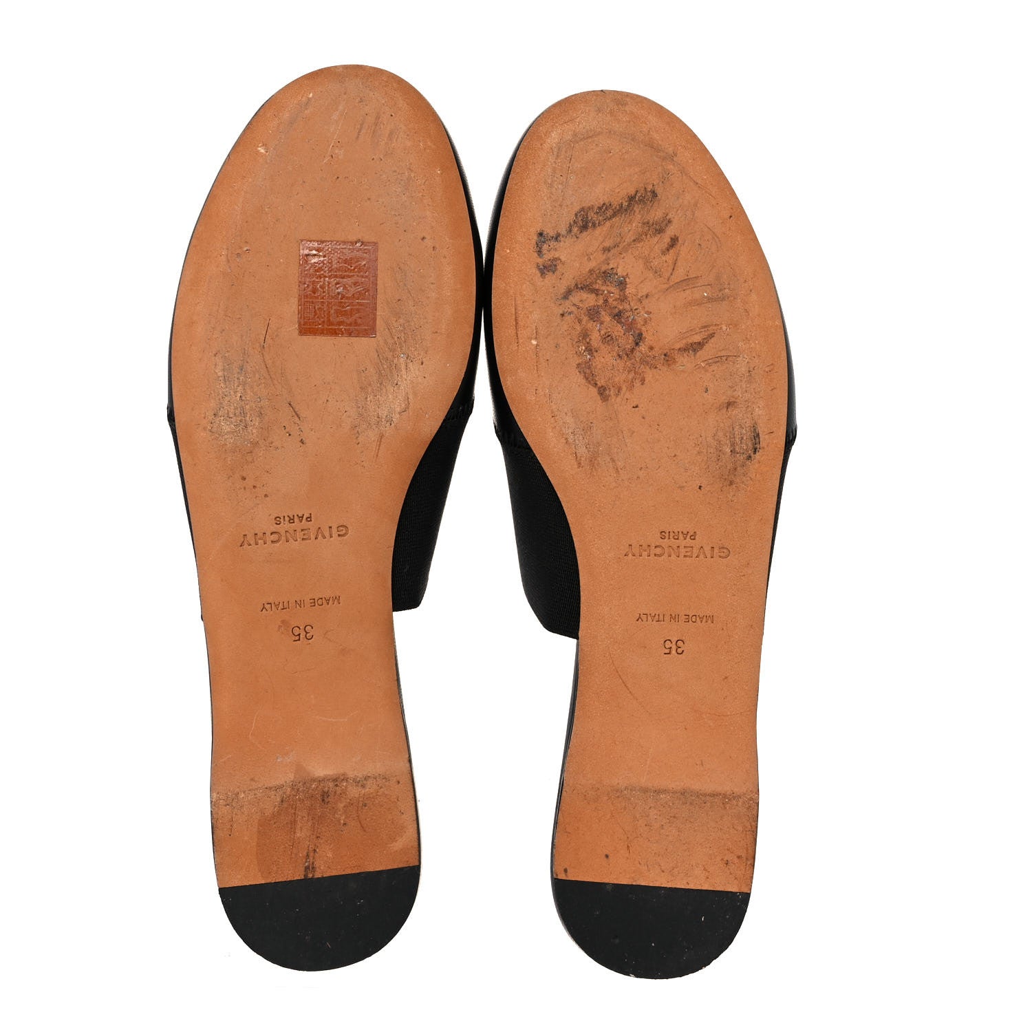 Givenchy Lambskin Bedford Logo Mule Slides 35 Black 5 of 9