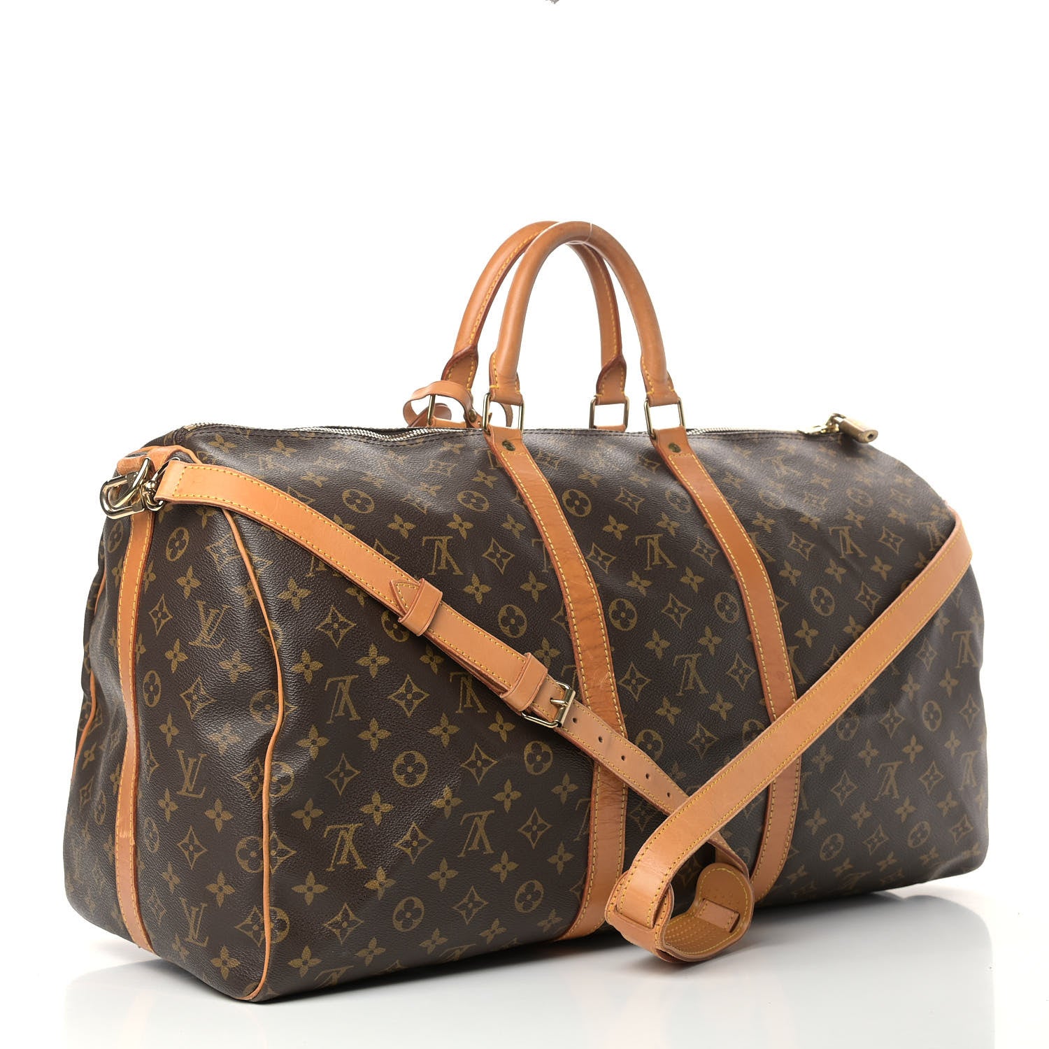 Louis Vuitton Monogram Keepall Bandouliere 55 3 of 20