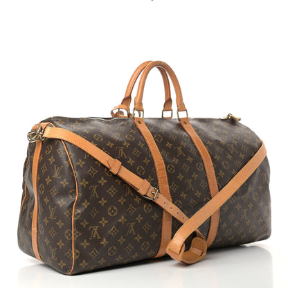 Louis Vuitton Monogram Keepall Bandouliere 55 3 of 20