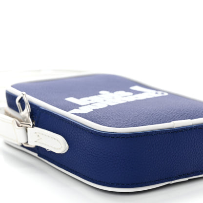 Louis Vuitton Calfskin Everyday LV Danube PPM Blue 8 of 9