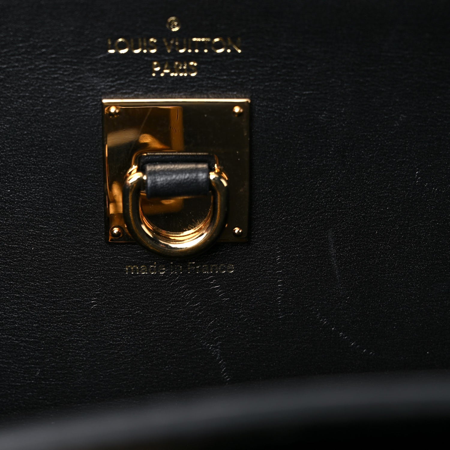 Louis Vuitton Calfskin City Steamer MM Black 7 of 20