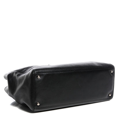 Chanel Calfskin Cerf Executive Shopper Tote Black 4 of 8