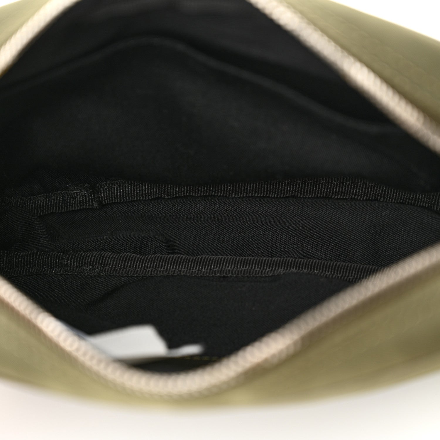 Off-White Nylon Logo Print Crossbody Bag Olive Green 5 of 11