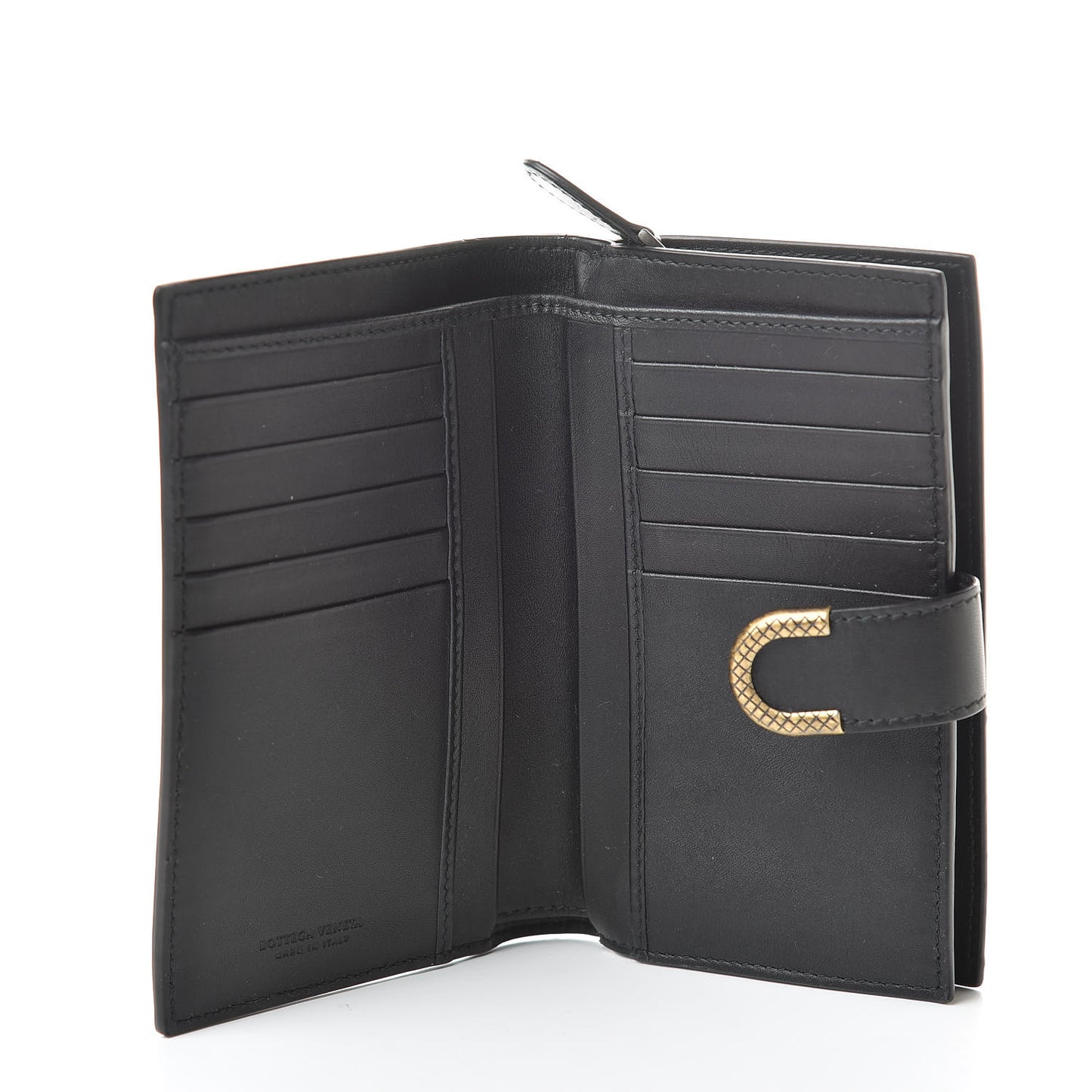 Nappa Continental Wallet Black