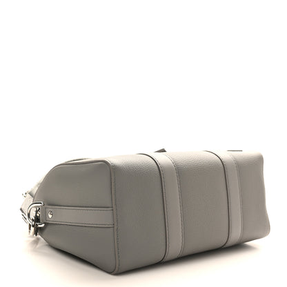 Louis Vuitton Grained Calfskin Aerogram City Keepall Gris 4 of 8