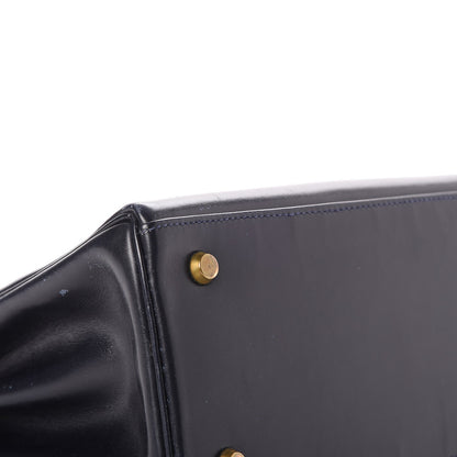 Hermes Box Kelly Retourne 28 Indigo 38 of 38