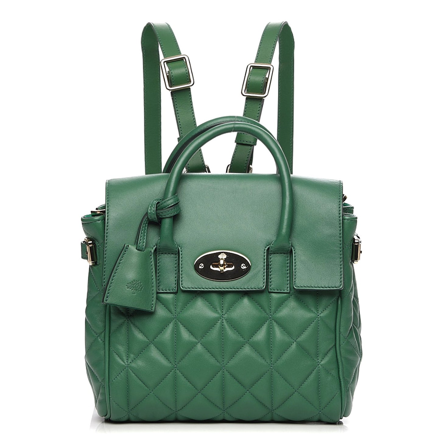 Nappa Quilted Mini Cara Delevingne Convertible Bag Delevigne Green