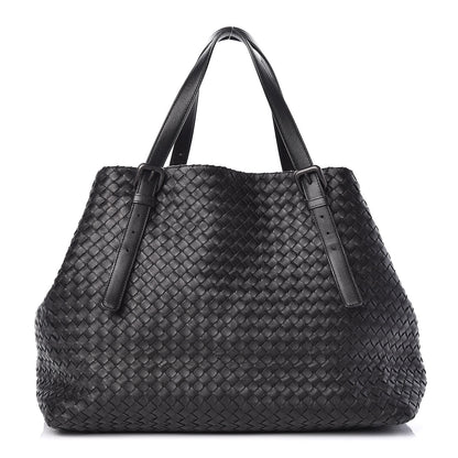 Bottega Veneta Nappa Intrecciato Large Seamless Tote Black 1 of 10