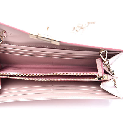 MCM Visetos Large Patricia Wallet On Chain Soft Pink 5 of 10