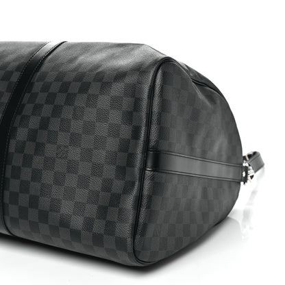 Louis Vuitton Damier Graphite Keepall Bandouliere 55 8 of 9