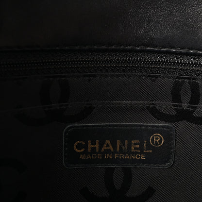 Chanel Patent Medium Chocolate Bar Flap Black 6 of 10
